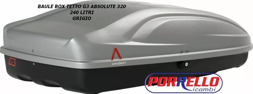 Baule auto tetto - tetto, g3